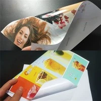 Papel adesivo fosco à prova d'água